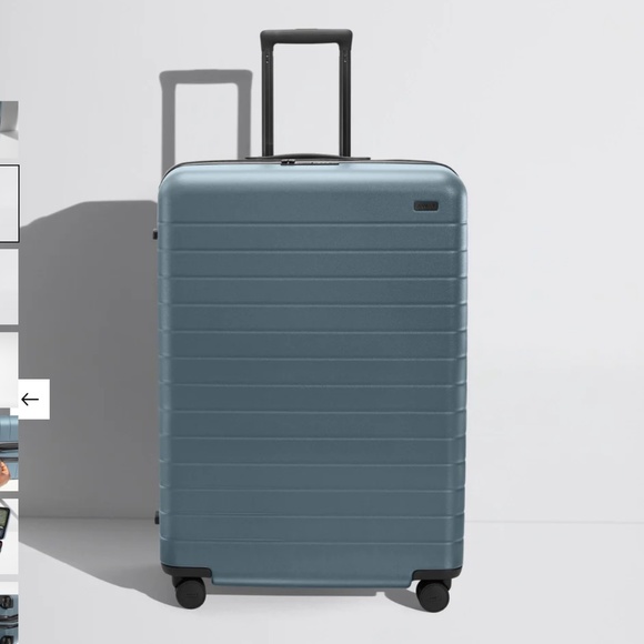 Away The Large Flex Suitcase – Coast Blue – Lightly Used - Picture 1 of 8